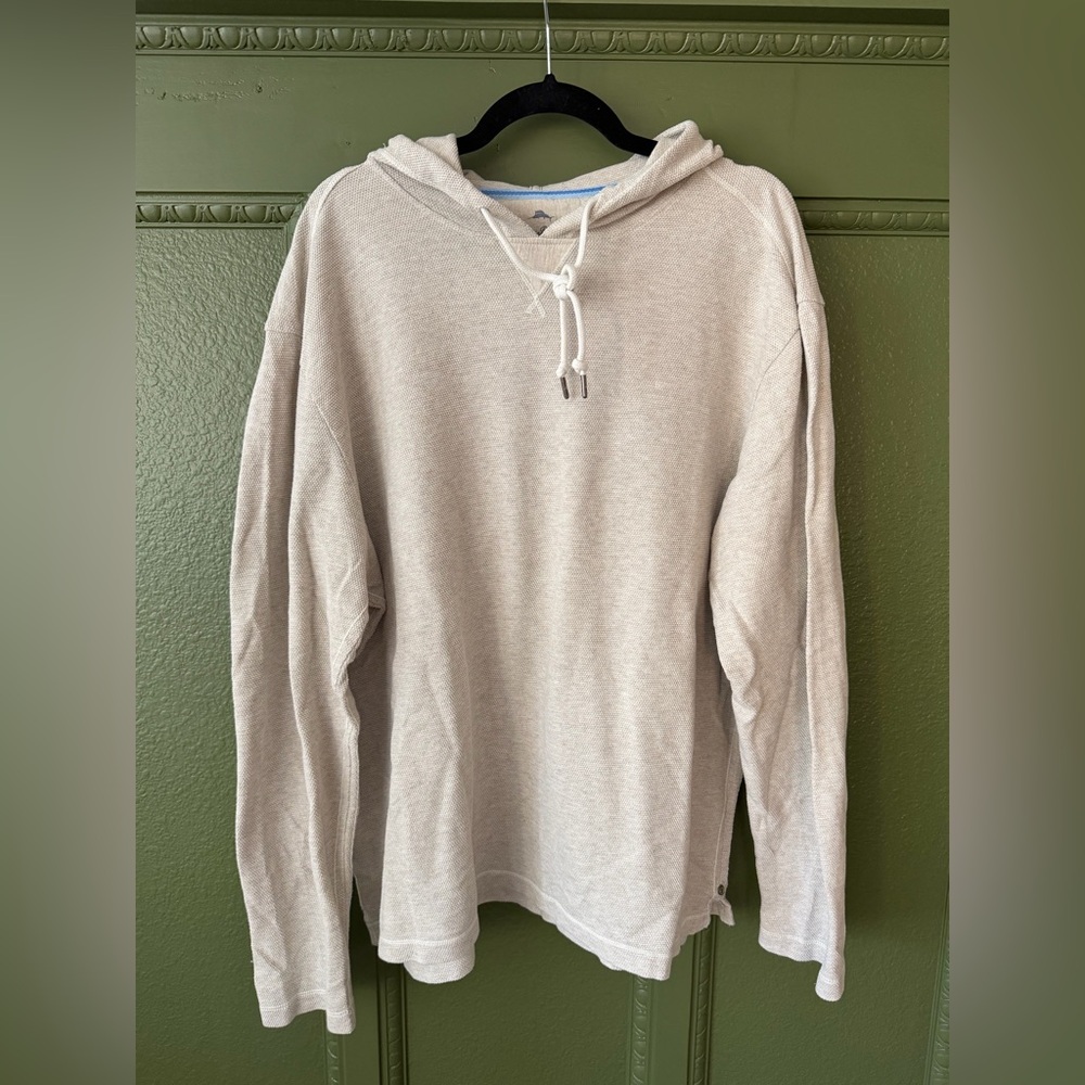 Tommy Bahama Cream Hooded Sweatshirt